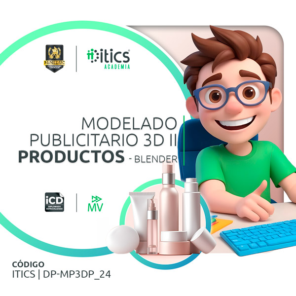 Diseño Publicitario 3D - Productos