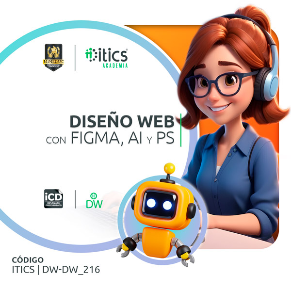 Diseño Visual Web - Figma, Illustrator y Photoshop